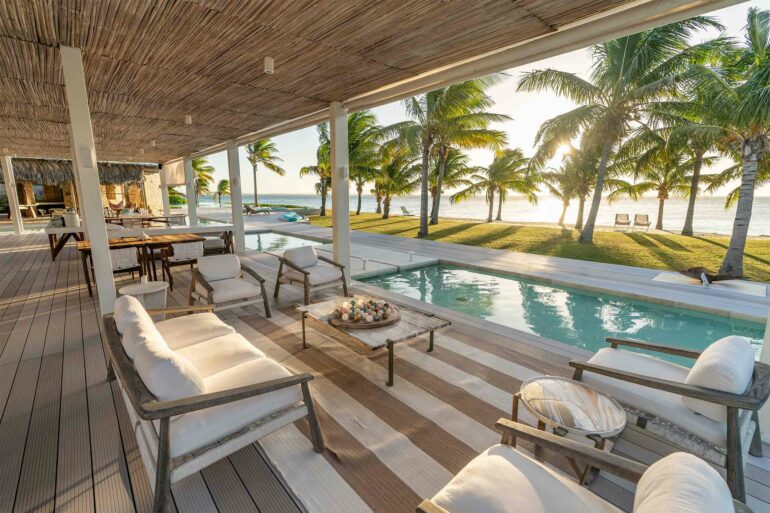 Pool with a view of the sea at Miavana by Time + Tide, Nosy Ankao, Madagascar