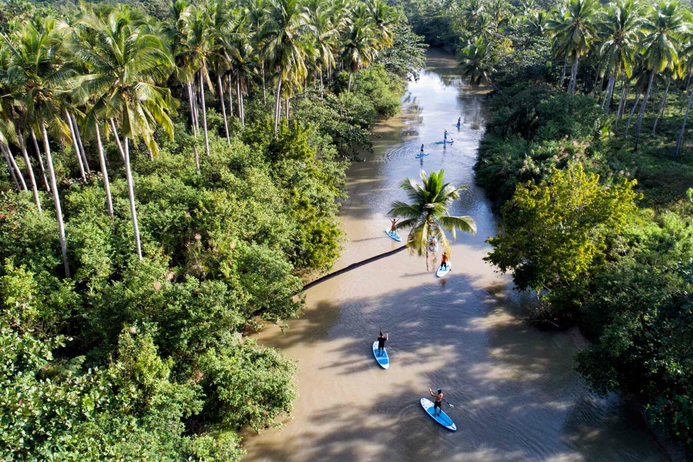 Stand-up paddle-boarding at NIHI Sumba, Sumba, Indonesia