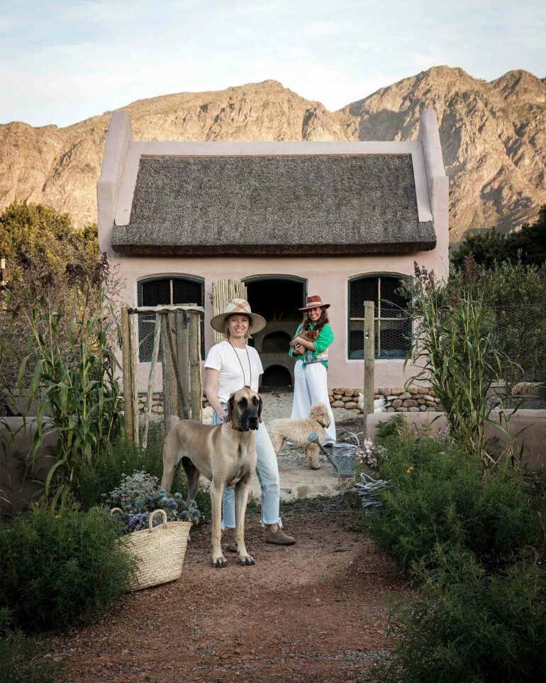 Fleur Huijskens and Nicole Boekhoorn of Sterrekopje, Franschhoek, South Africa