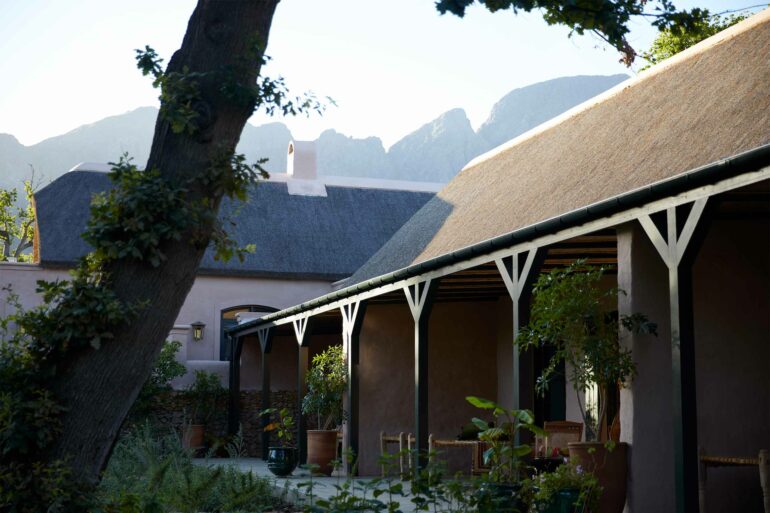 Exterior view of Sterrekopje, Franschhoek, South Africa