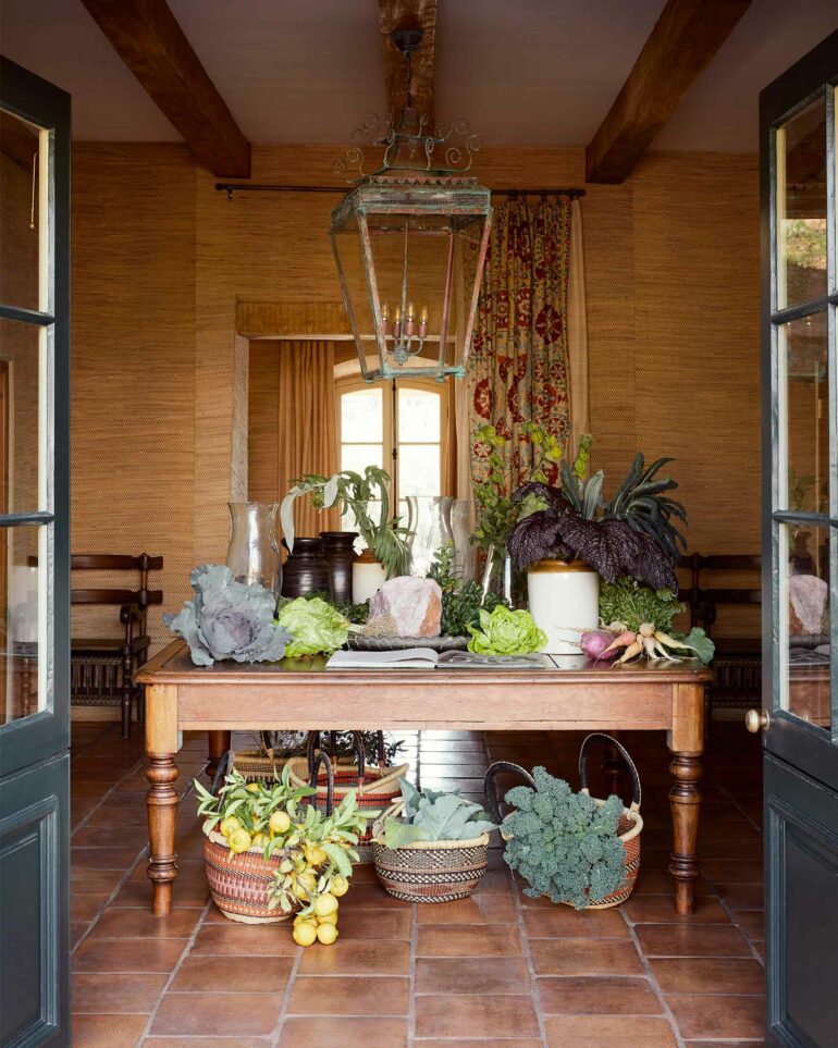 Entryway at Sterrekopje, Franschhoek, South Africa