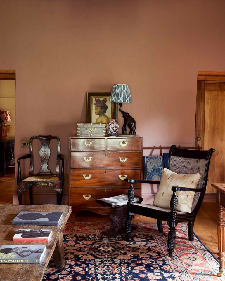Interior design details at Sterrekopje, Franschhoek, South Africa