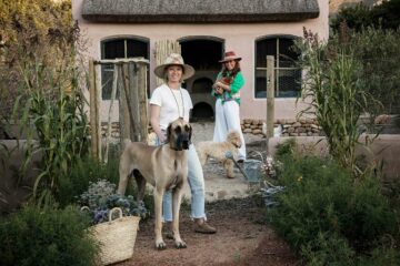 Fleur Huijskens and Nicole Boekhoorn of Sterrekopje, Franschhoek, South Africa