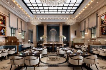 Restaurant at The Langham Boston, Boston, Massachusetts, USA