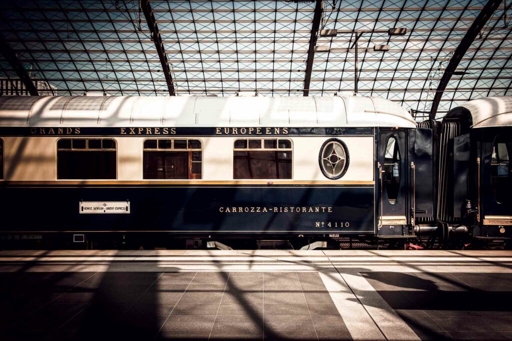 The Venice Simplon-Orient-Express, A Belmond Train, offers a beautiful way to take Europe by luxury train