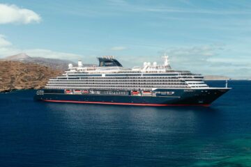 EXPLORA I cruise ship at sea