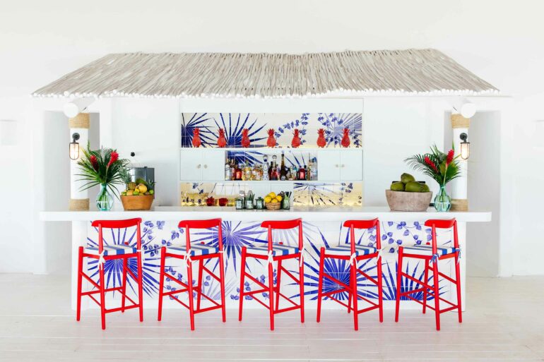 The bar at Mistura Restaurant, Hotel Esencia, Xpu-Ha, Mexico