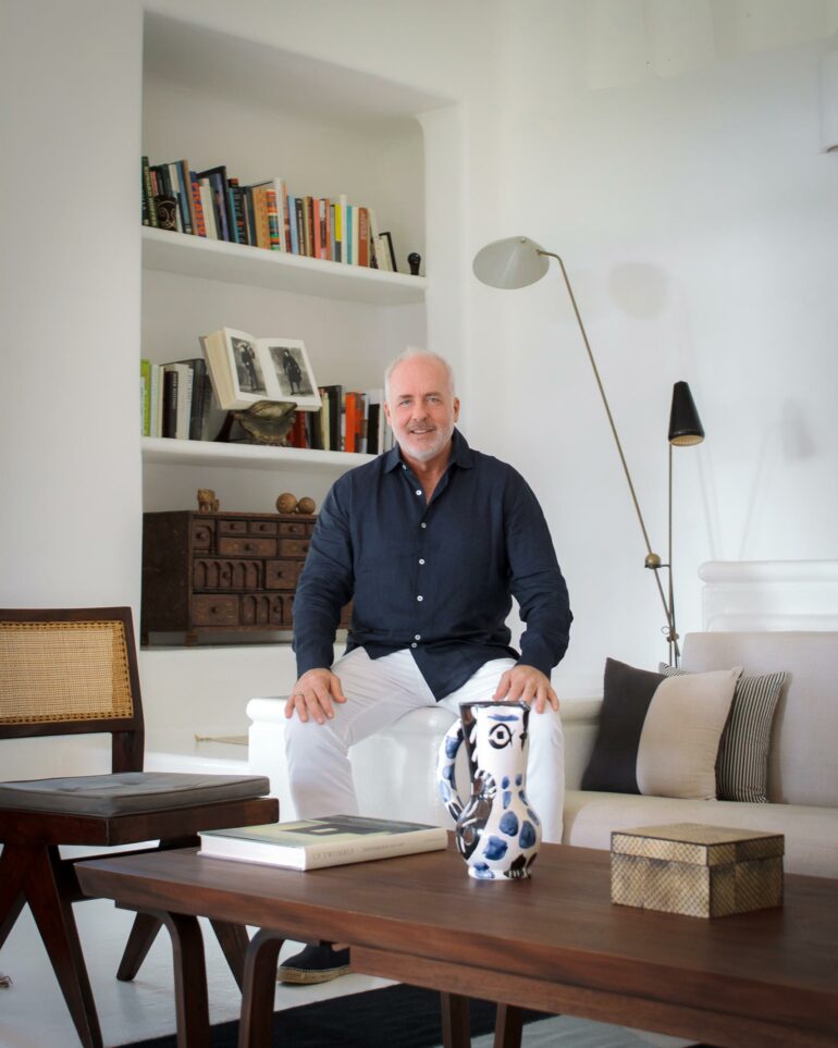 Kevin Wendle poses for a photo at the Hotel Esencia, Xpu-Ha, Mexico