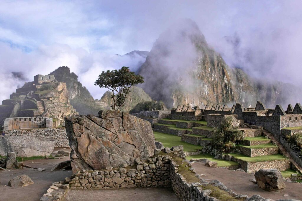 The ancient ruins of Machu Picchu, Peru