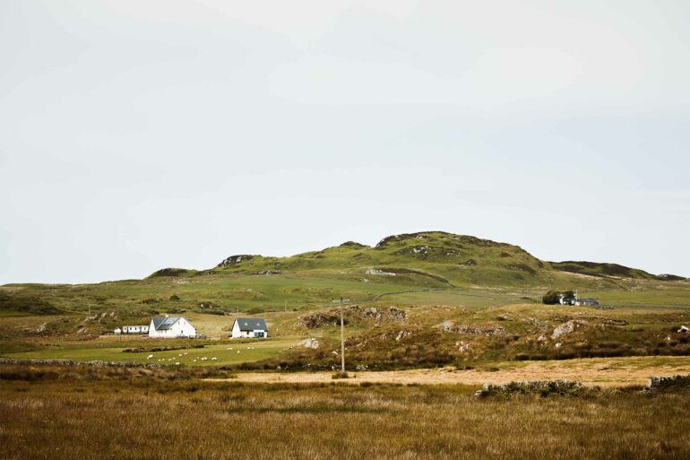 A landscape on the Isle of Islay, Scotland