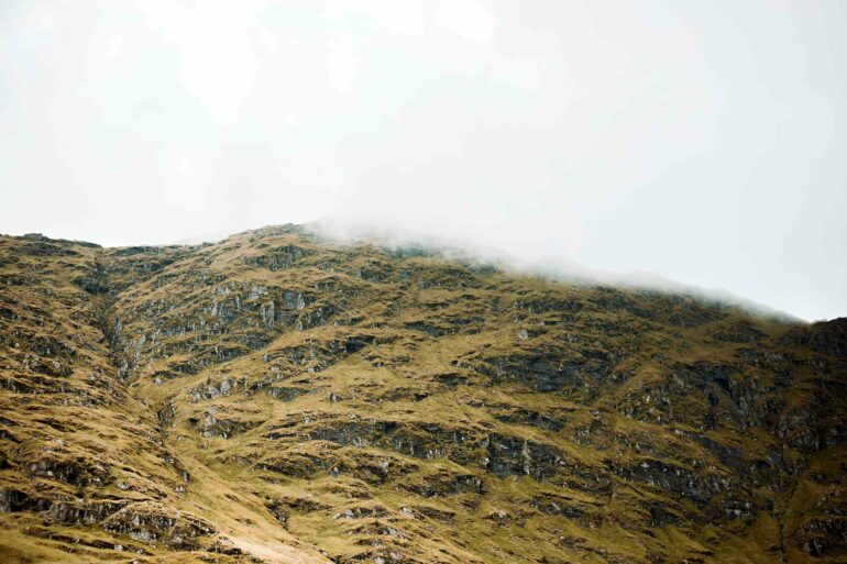 A hilly landscape on the Isle of Islay, Scotland