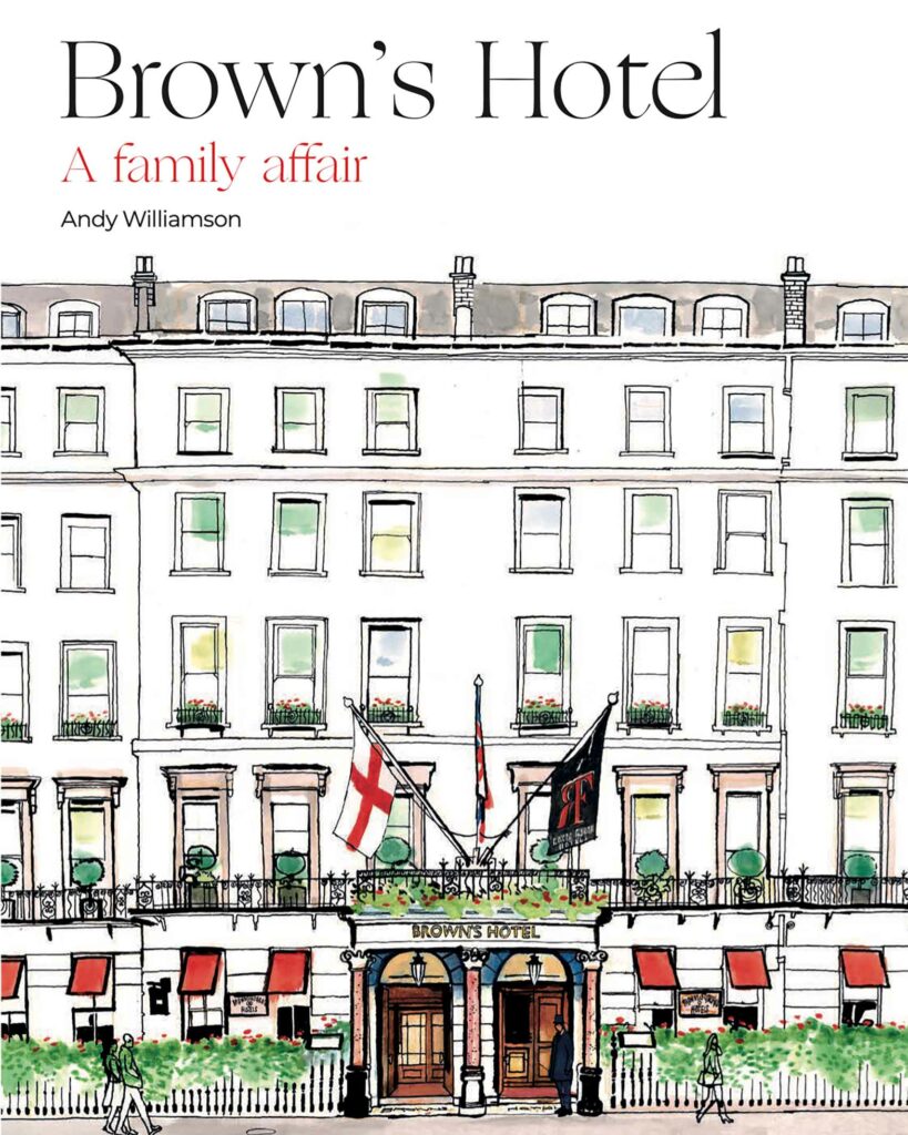 Brown's Hotel: A Family Affair is one of our essential armchair travel books to read this year.