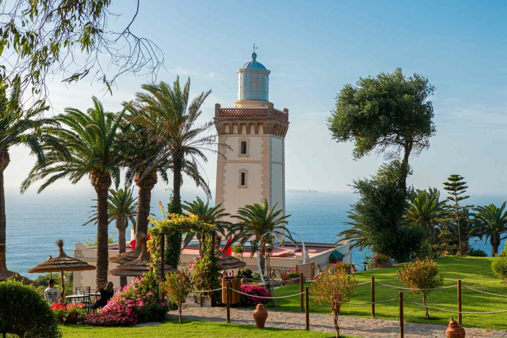 Cap Spartel promontory in Tangier, Morocco