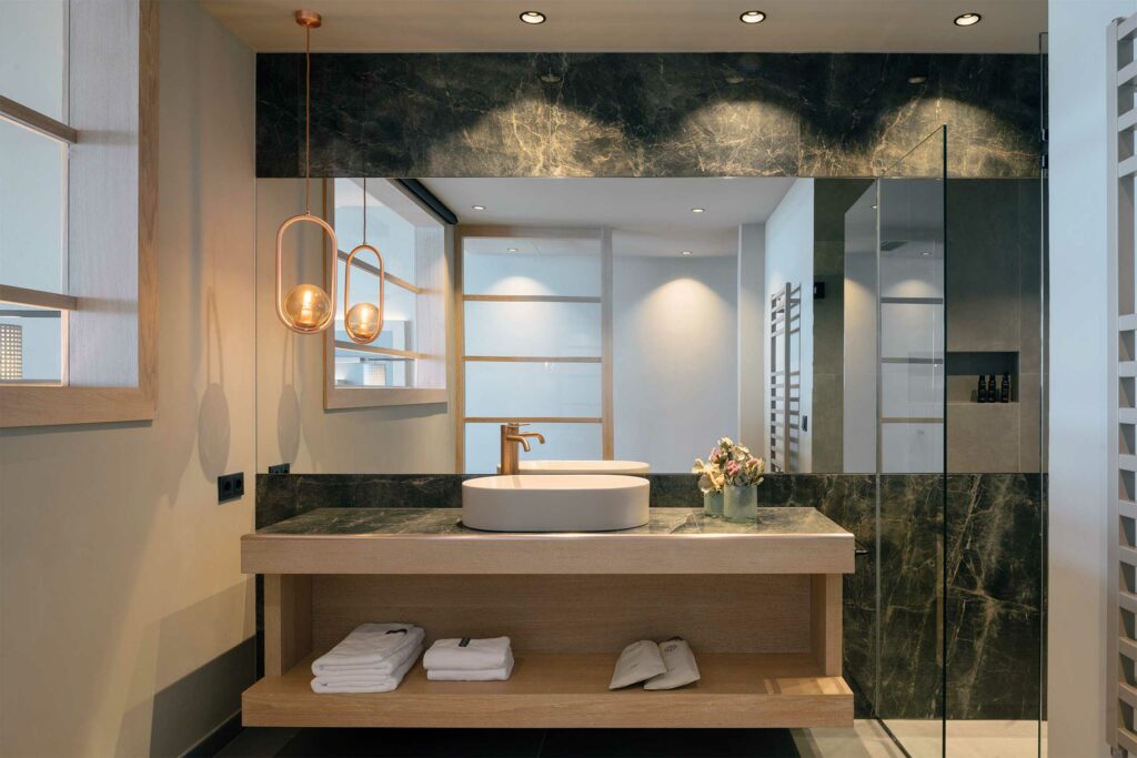 Bathroom at Cape of Senses, Lake Garda, Italy