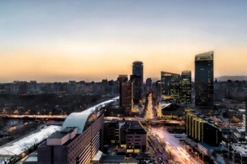 Four Seasons Beijing skyline view
