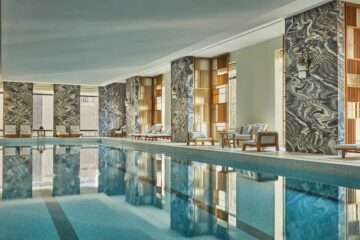 Pool at Four Seasons New York Downtown, NYC, USA