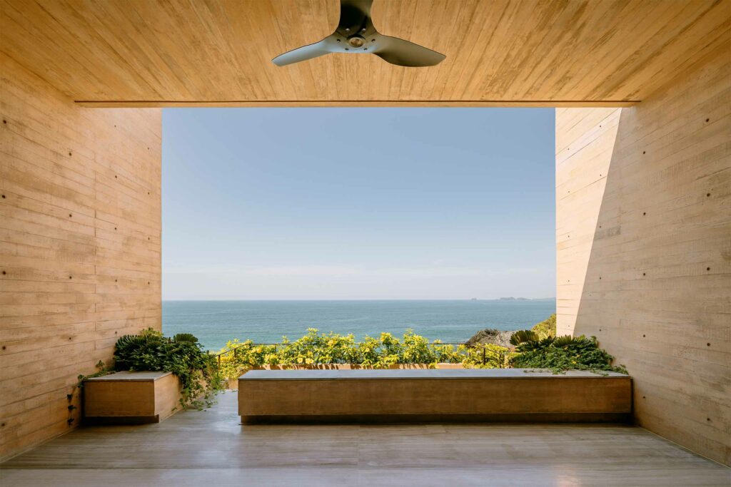 Minimal architecture in Costalegre, Jalisco, Mexico