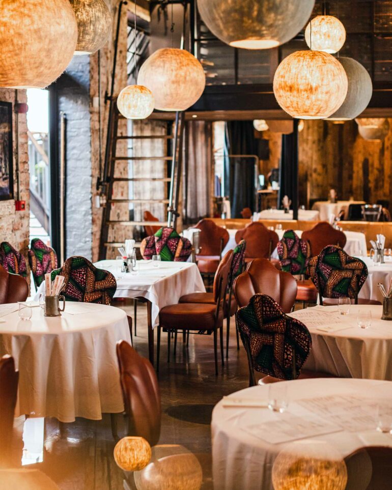 Interiors of Test Kitchen Fledgelings, Cape Town, South Africa