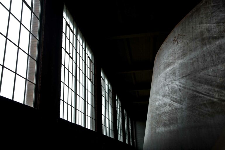 Interiors of the Dia Beacon Art Museum, Dutchess County, New York, USA