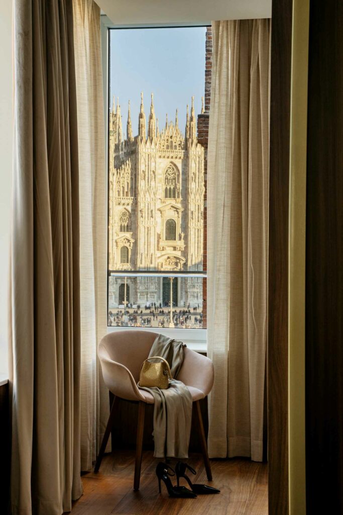 Palazzo Cordusio Gran Meliá suite view