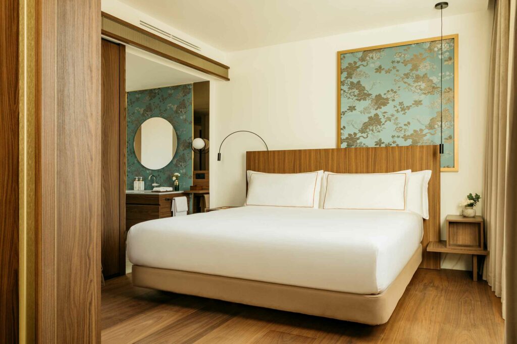 Palazzo Cordusio Gran Meliá suite bedroom
