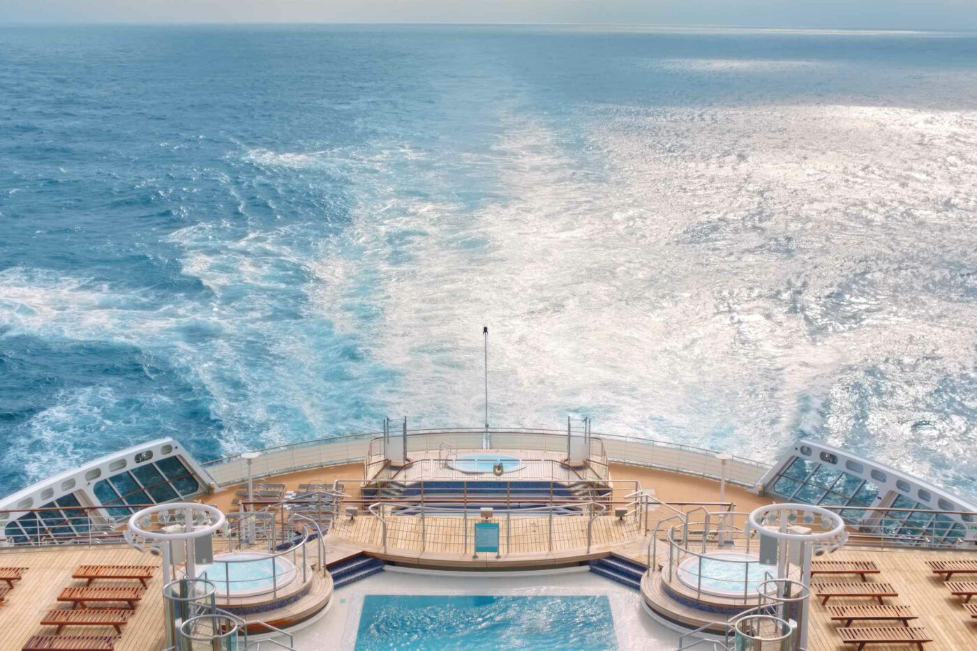 Pool aboard the Queen Mary 2, Cunard