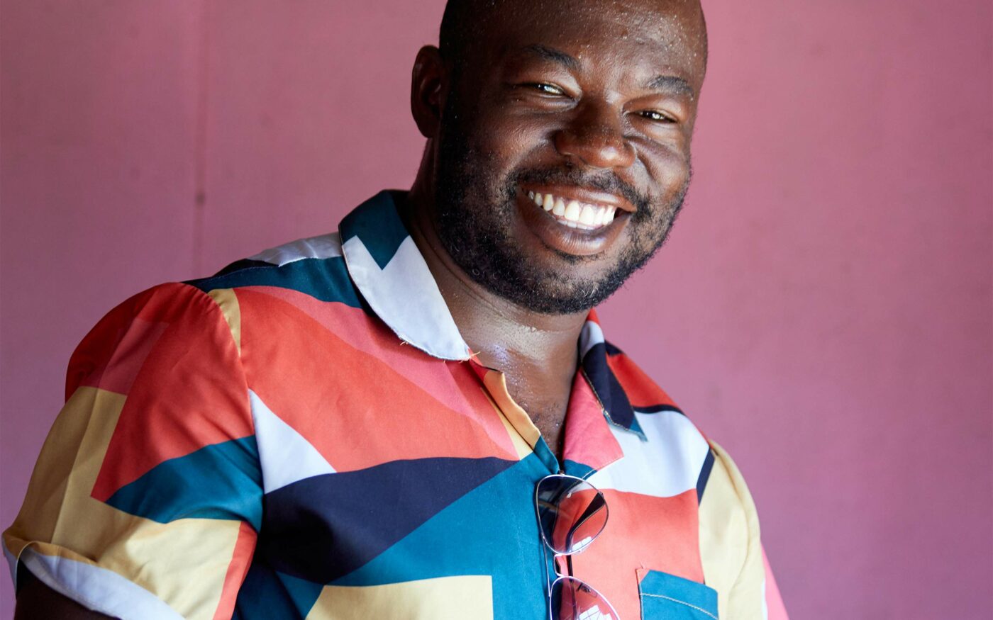 Portrait of Juma Mkwela of Juma Art Tours, Cape Town, South Africa