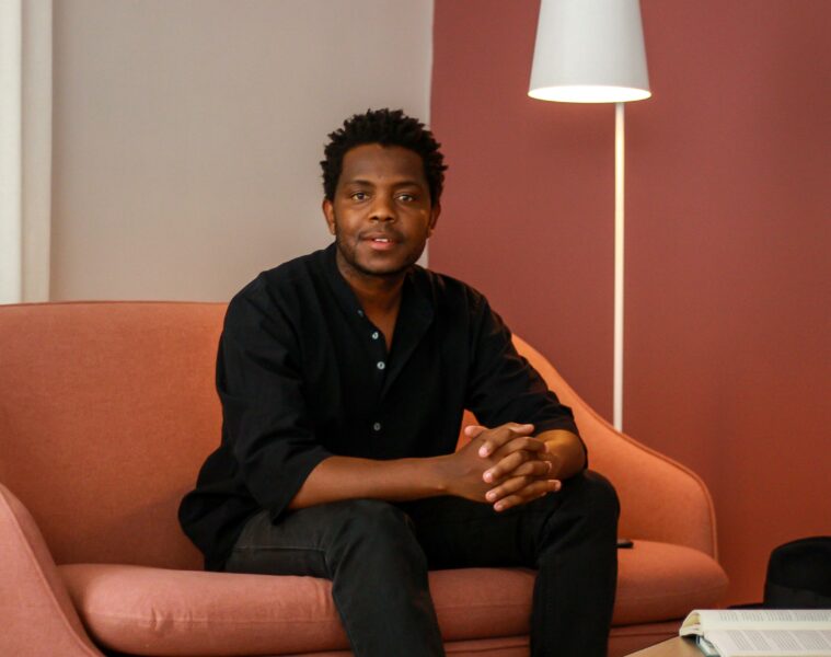 Portrait of Bheki Dube, Founder and CEO of CURIOCITY, Cape Town, South Africa
