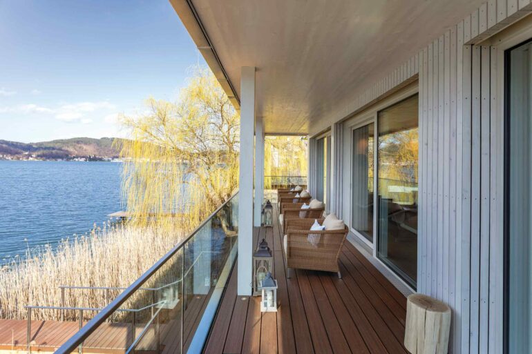 Balcony at The Original FX Mayr, Lake Wörthersee, Austria