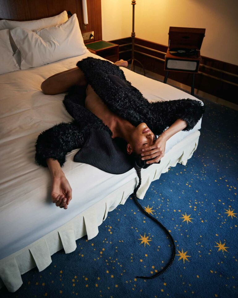 Koko Barno at the Hôtel des Grands Voyageurs in Paris, France
