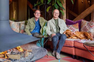 The husband and husband team behind Åmot in Norway