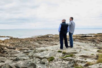 Nicholas Frost and Damon Reynolds in Crail