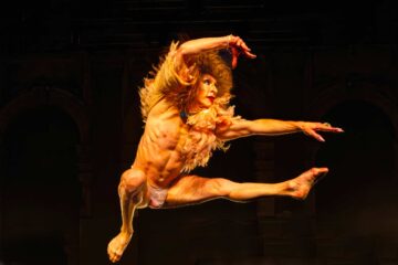 Contemporary dancer in Vienna