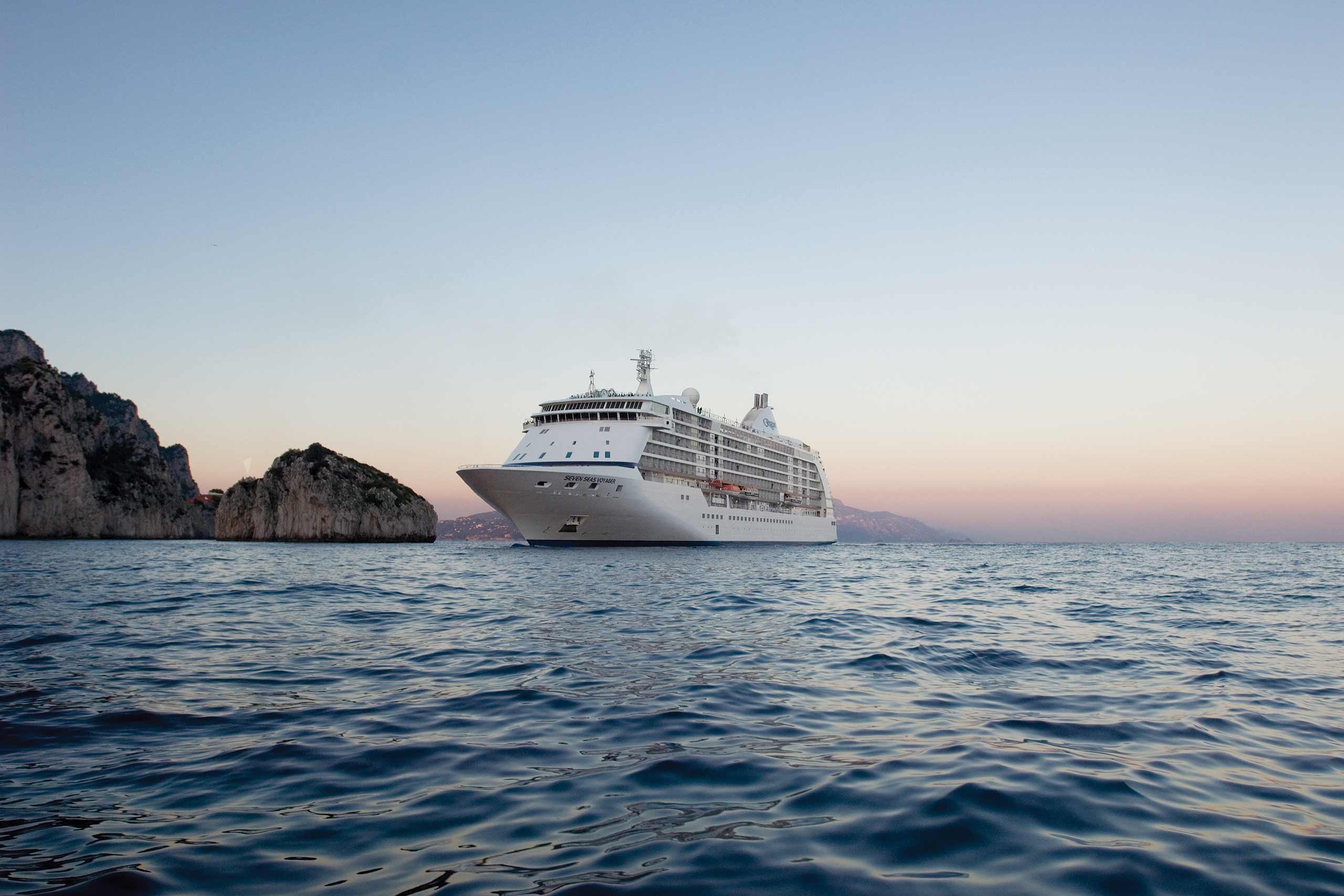 Regent Silver Seas Cruise Ship in Capri