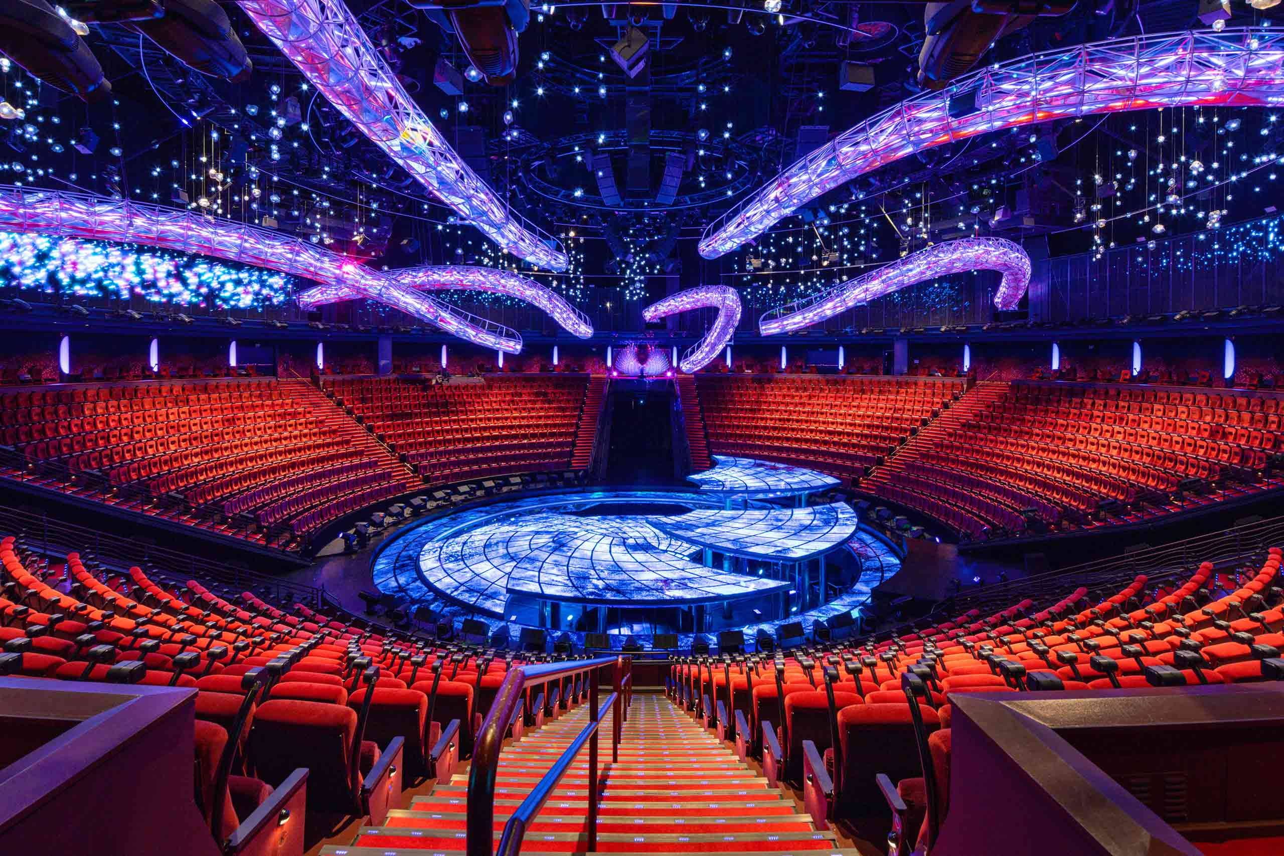 Awakening set at the Wynn Theatre at Wynn Las Vegas