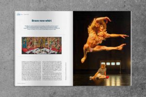 OutThere Experientialist Awards issue spread featuring Vienna