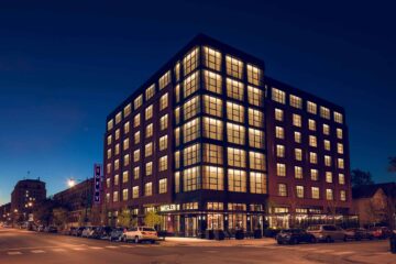 Exterior view of Sophy Hyde Park, Chicago, Illinois, USA