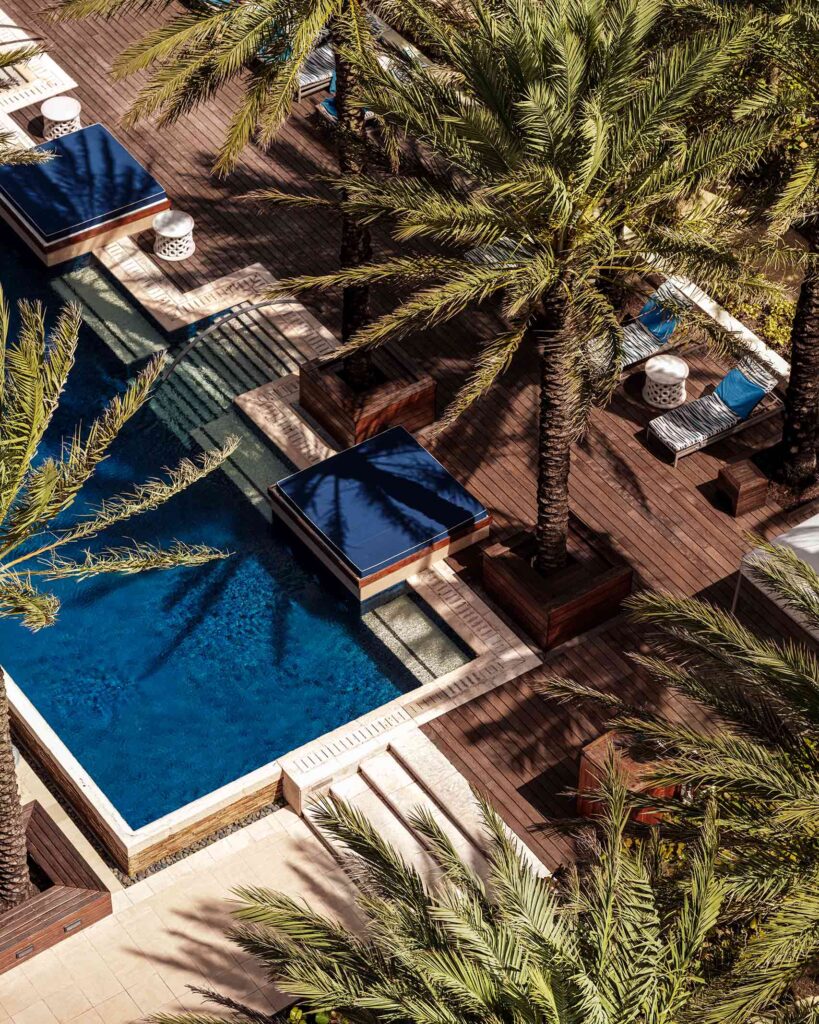 Communal pool at The Cove at Atlantis, Paradise Island, The Bahamas