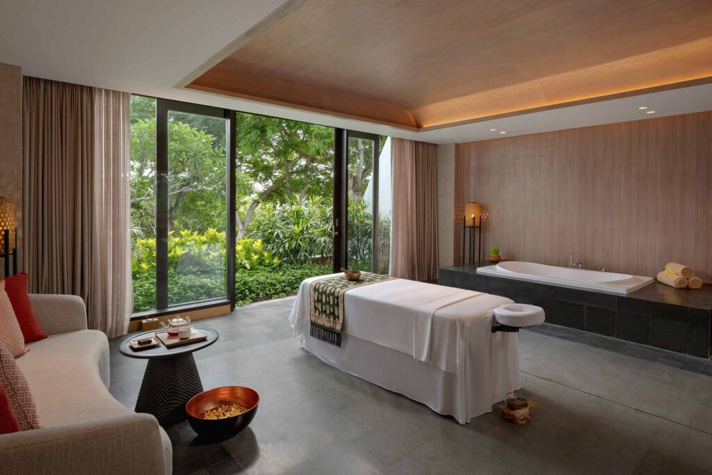 Spa with a jungle view in Uluwatu, Indonesia