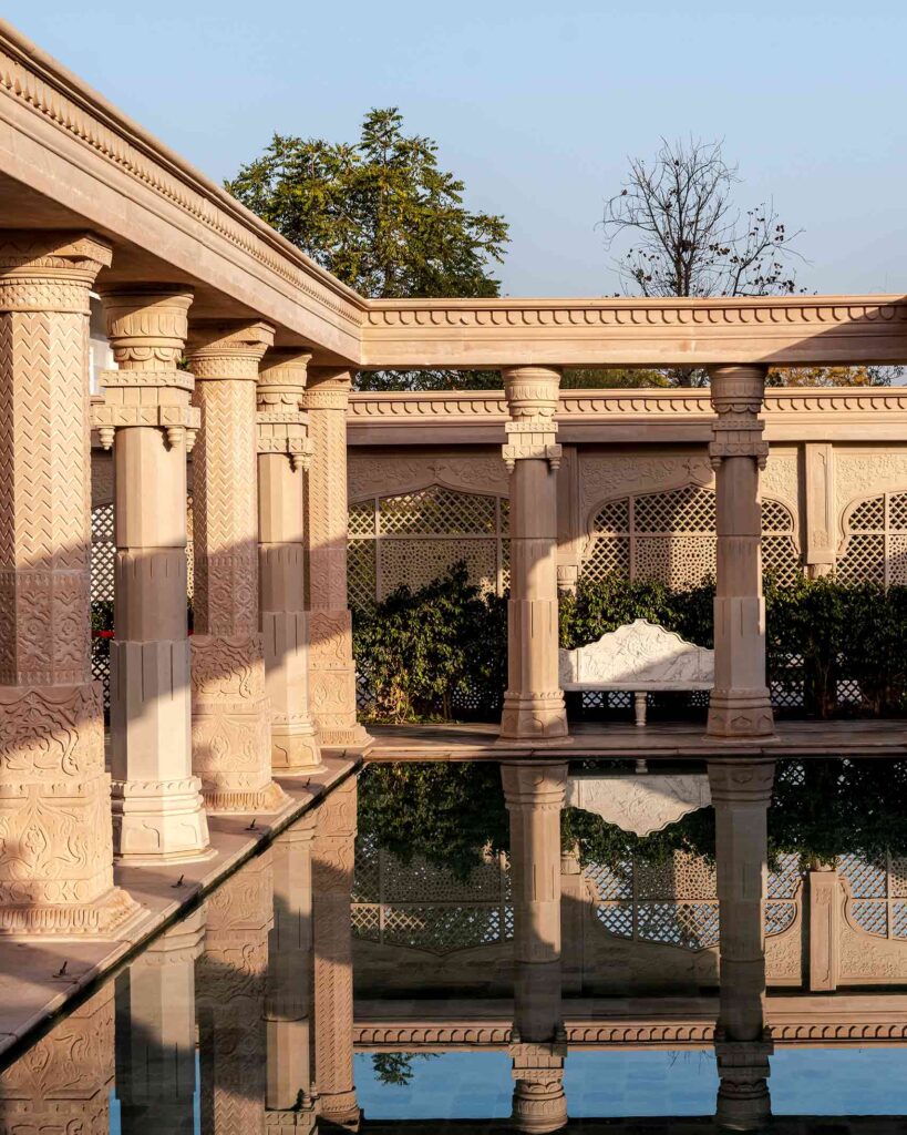 A water feature in Rajasthan, India