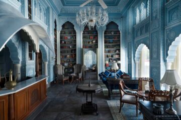 The Writers Bar at Raffles Jaipur, Jaipur, India