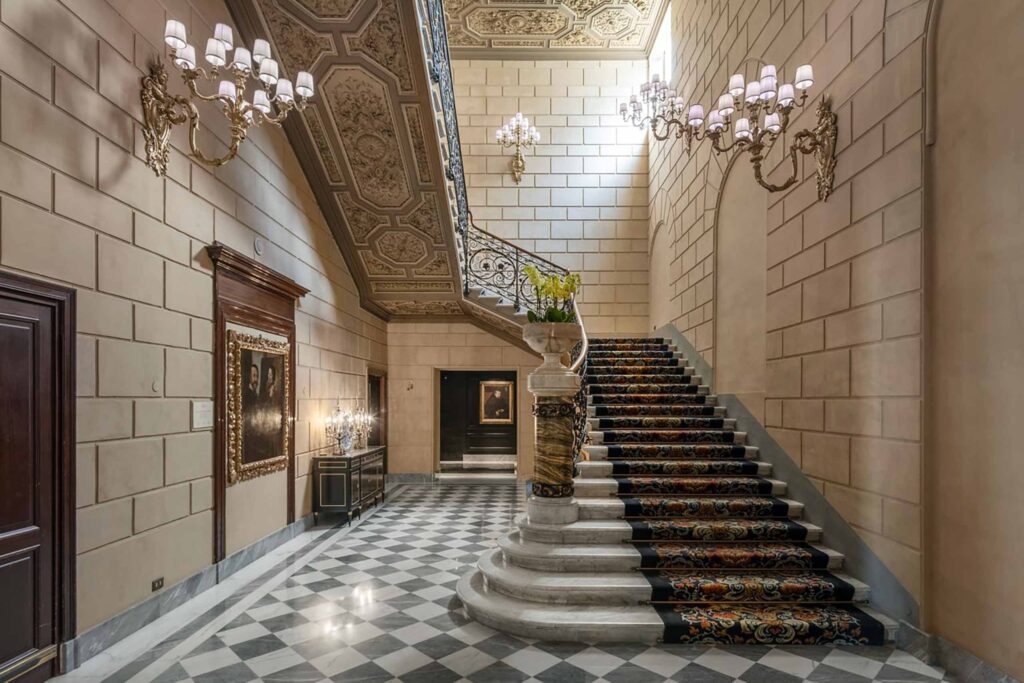 Staircase at The St. Regis Rome, Rome, Italy