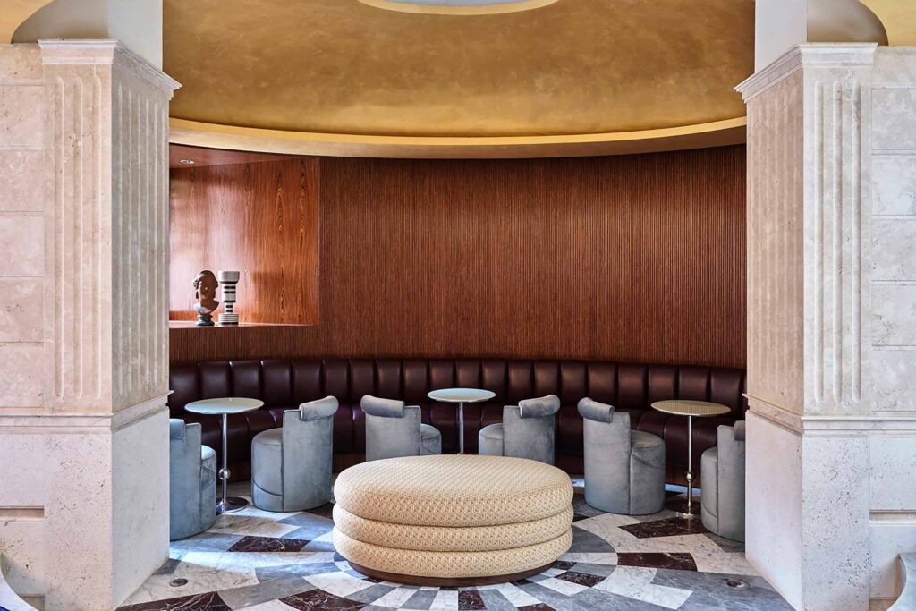 Lobby at W Rome, Rome, Italy