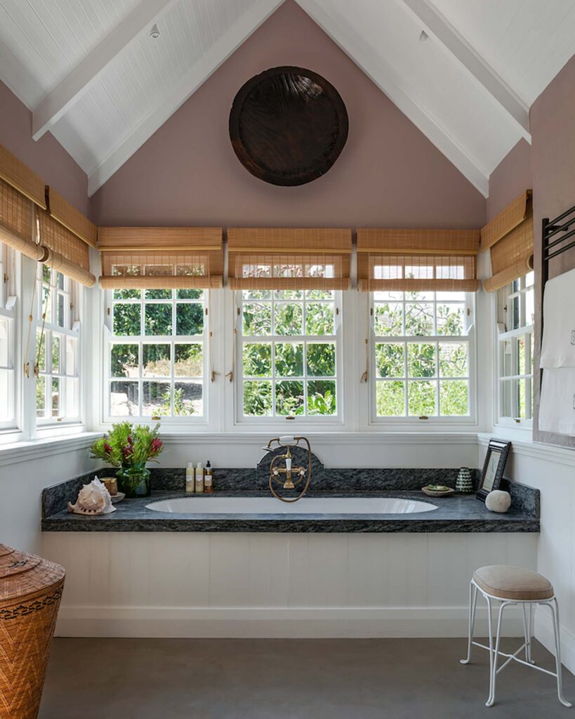 Bathtub at 7 Koppies, Franschhoek, South Africa