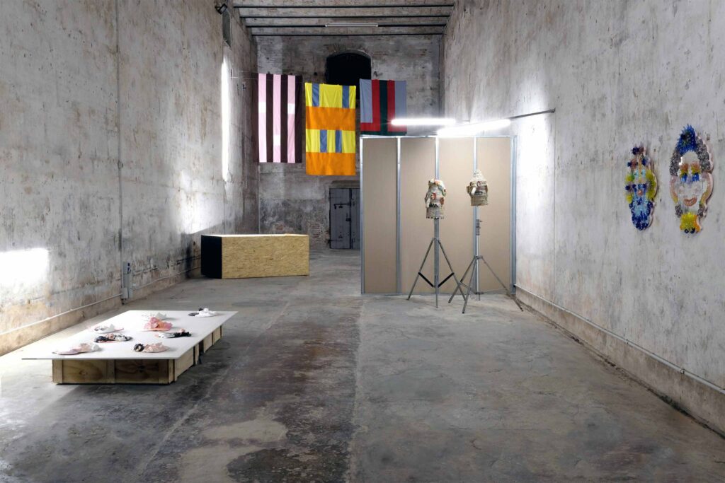 Inside Spazio Punch in Venice, Italy