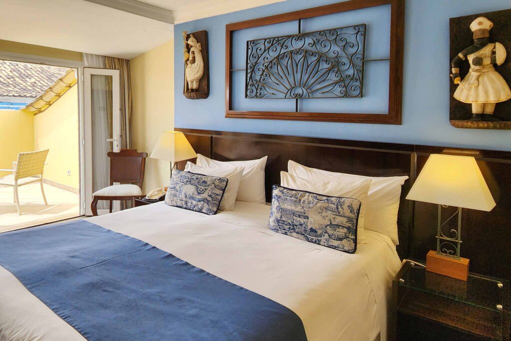 A bedroom at Casa do Amarelindo, Salvador, Brazil