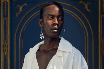 Model Fah Sampaio for the cover shot of OutThere Salvador Rising