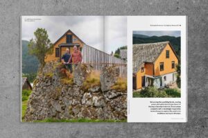 Spread from OT27 Salvador Rising issue of OutThere