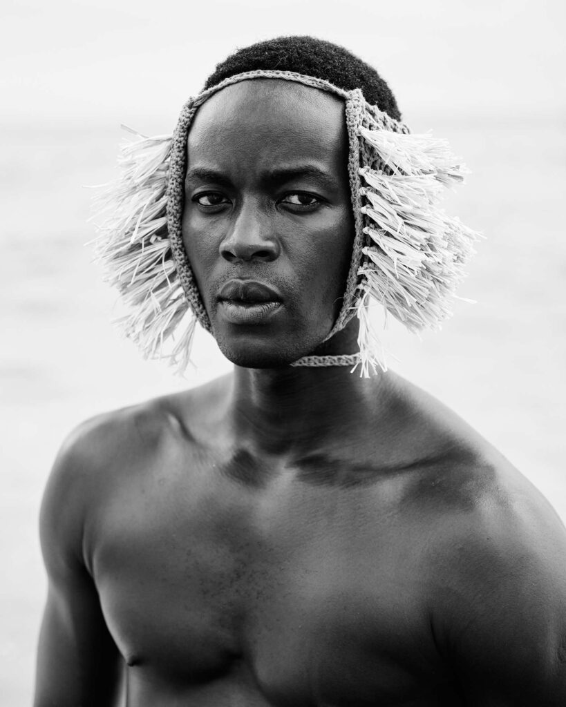 Fah Sampaio shot in black-and-white in Salvador, Brazil