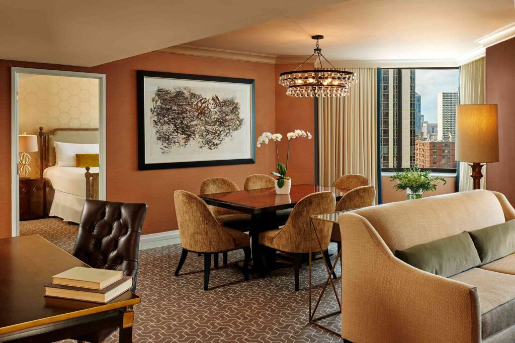 A Suite at The Rittenhouse Hotel, Philadelphia, Pennsylvania, USA